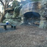 Fire pit cave