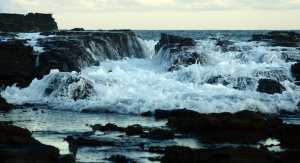 Evening at the beach